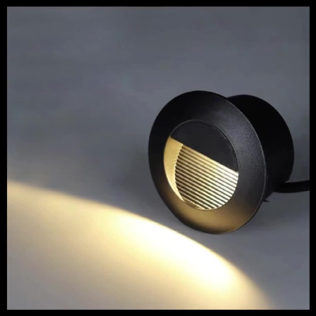 Round Recessed Water Proof LED Step Light IP65