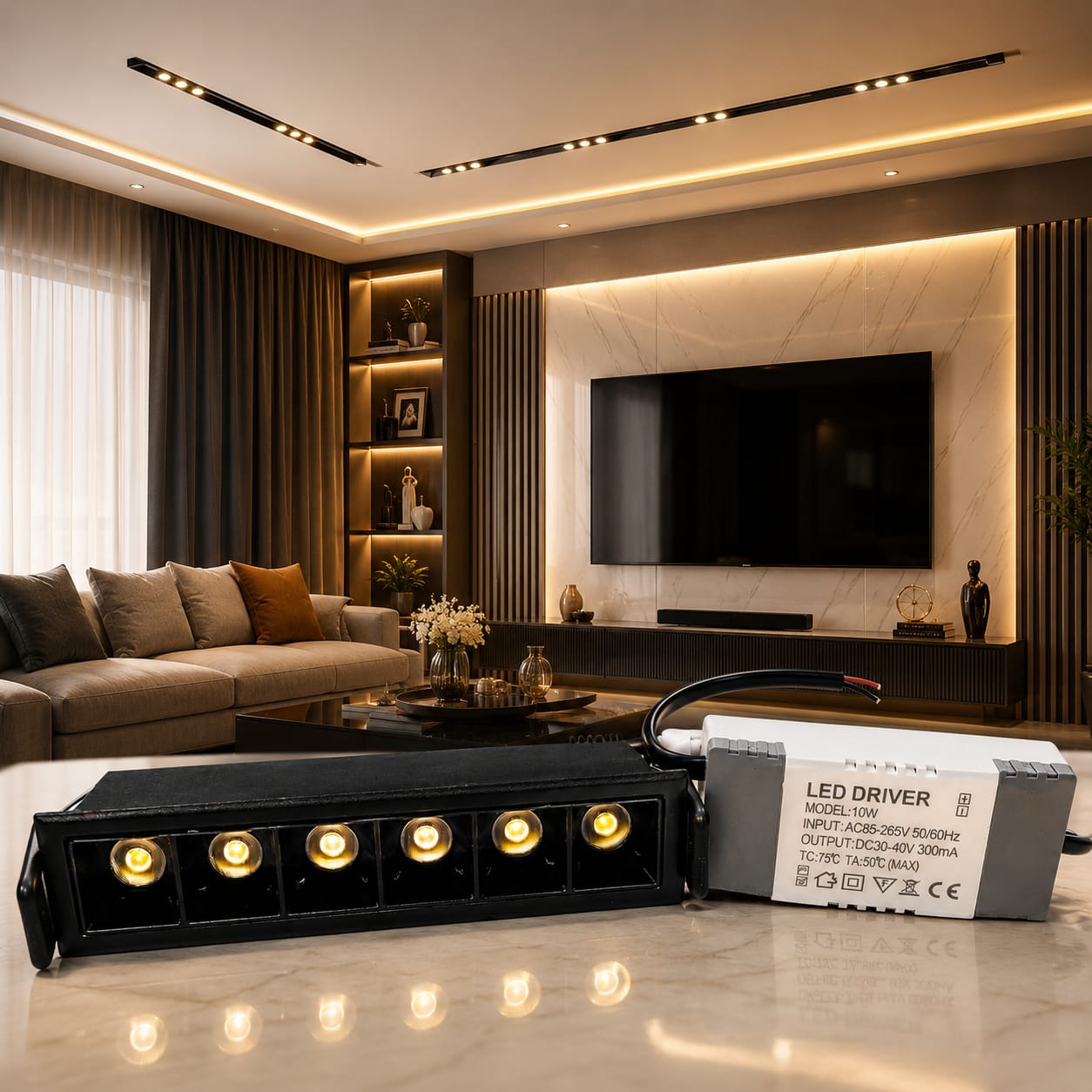 LED Slim Laser Blade Light (10w)