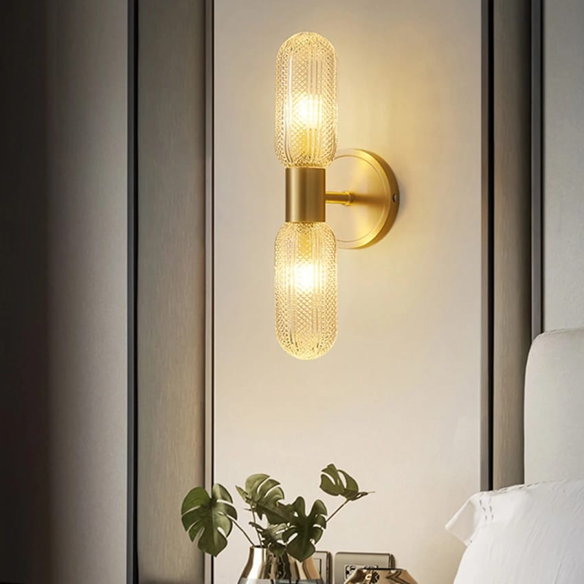 Luxury Designer Double Head Wall Lamp