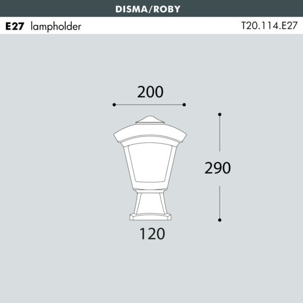 DISMA-ROBY Wall TOP  Small Size (Made in Italy)