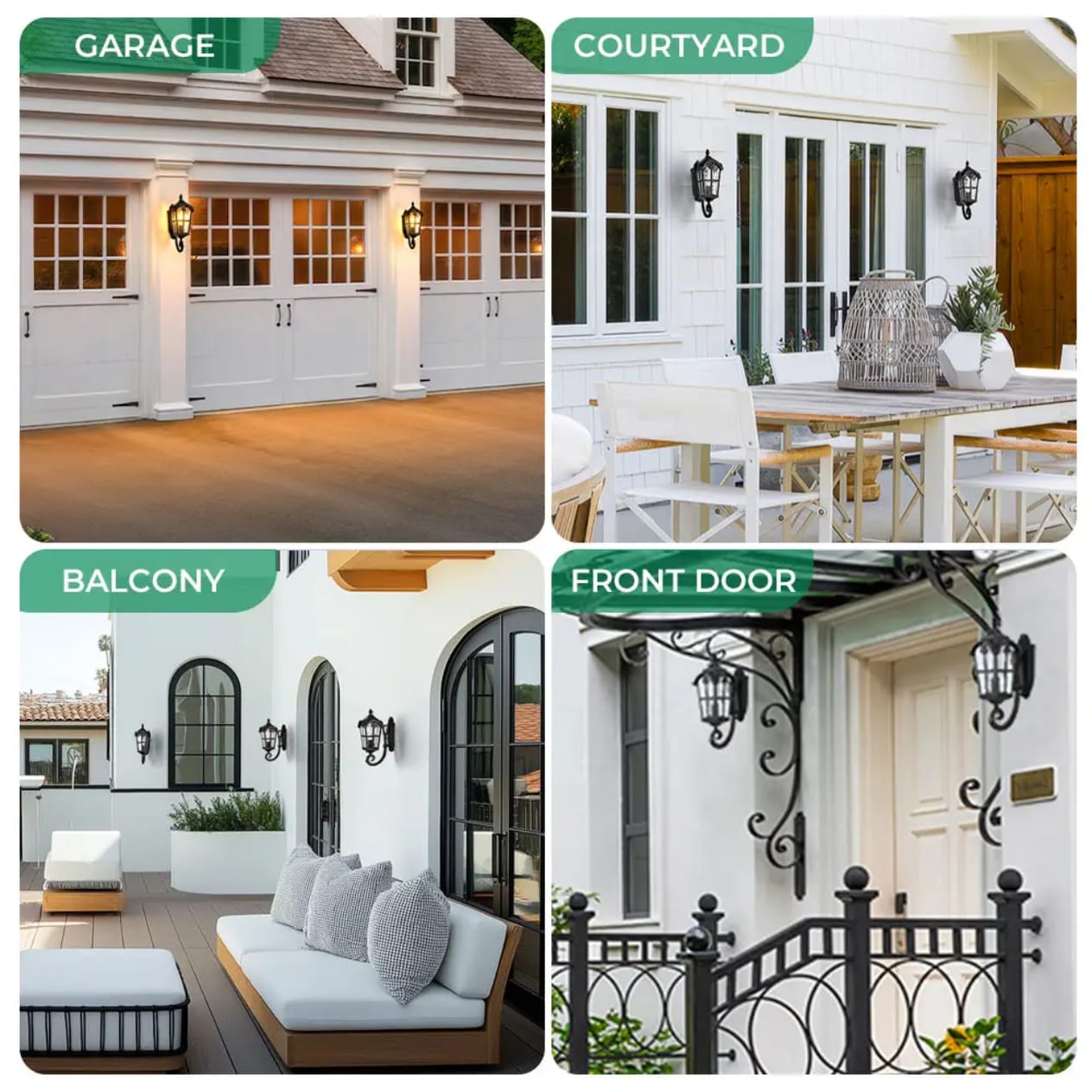 European Style Outdoor Wall Lights