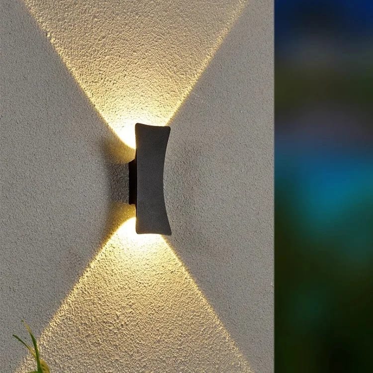 Modern Outdoor Elevation LED Wall Light