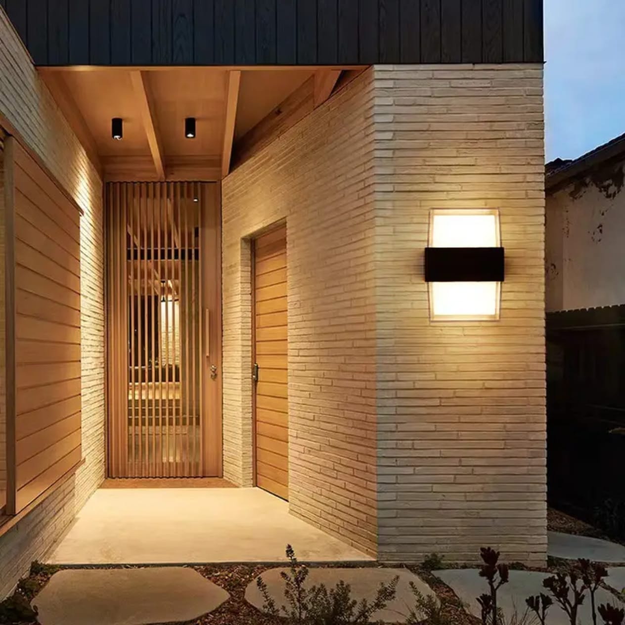 Squire Modern LED Waterproof Outdoor Wall Light