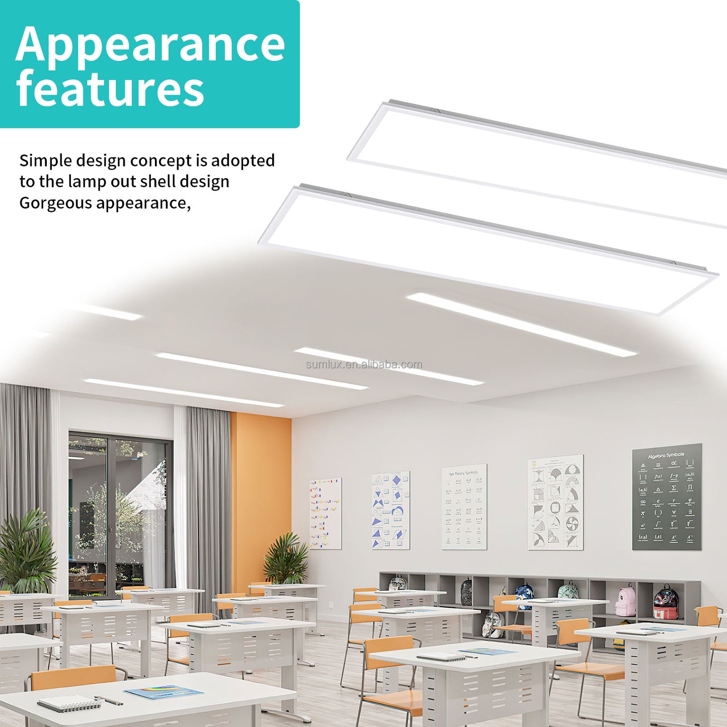 SMD Panel Light 1x4 48w (Back Light)