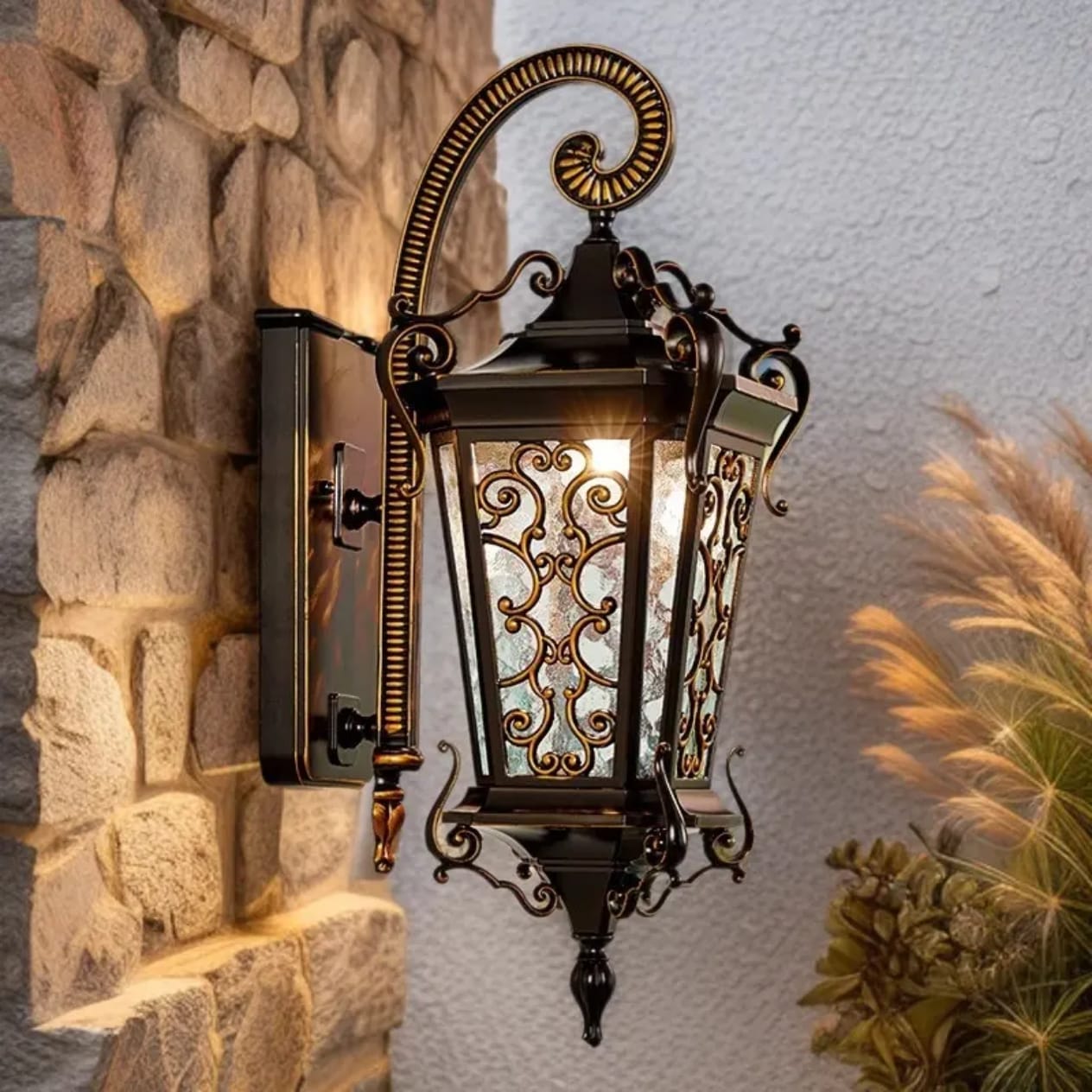 European Style Retro Outdoor Wall Light