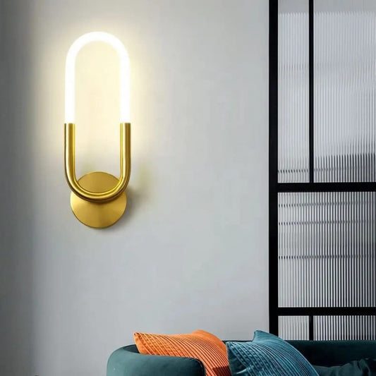 Modern U Shape LED Indoor Wall Light