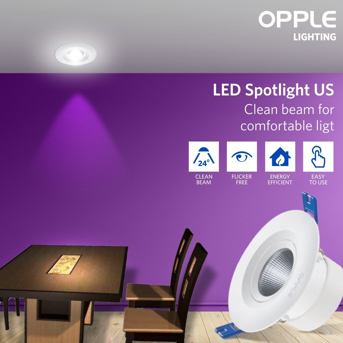 OPPLE COB Down Light 8w