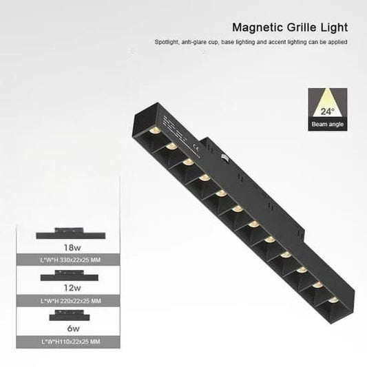 12w COB Magnetic Fixed Laser Light