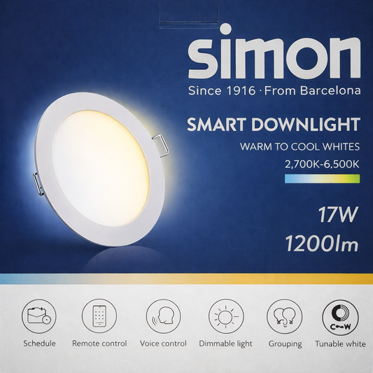 Simon Smart Downlight Wifi - 17w