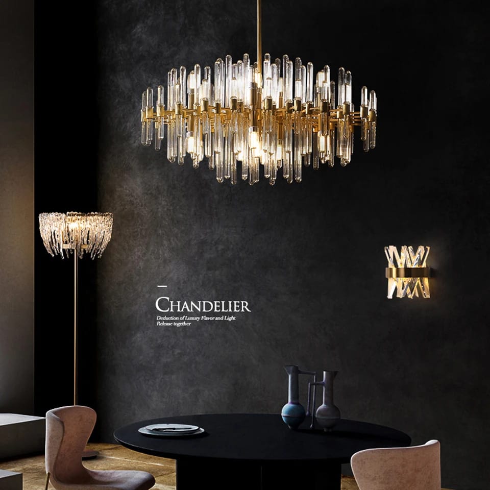 Modern Luxury Firework Glass Chandelier (830mm Diameter)