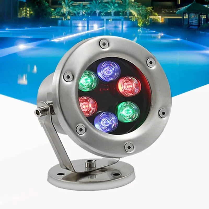 Stainless Rgb Stainless Steel Fountain Light IP67 ( RGB ) – Electra Lights
