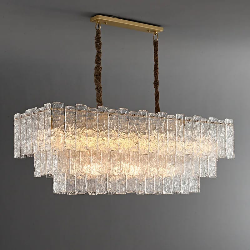 Modern Luxury French Glass Chandelier