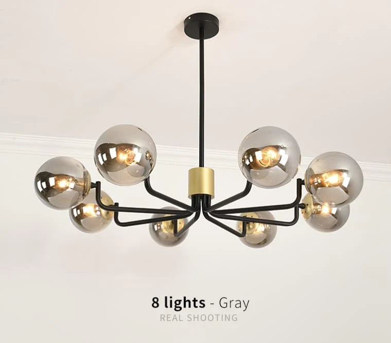 Modern Glass ball Luxury Chandelier