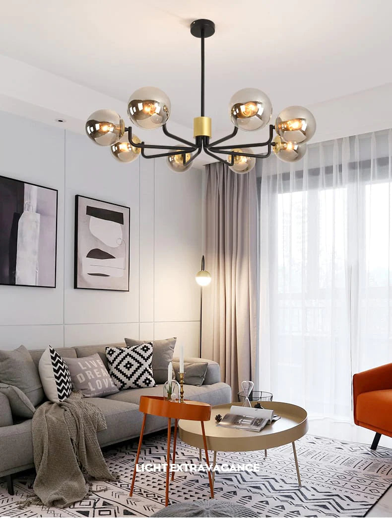 Modern Glass ball Luxury Chandelier