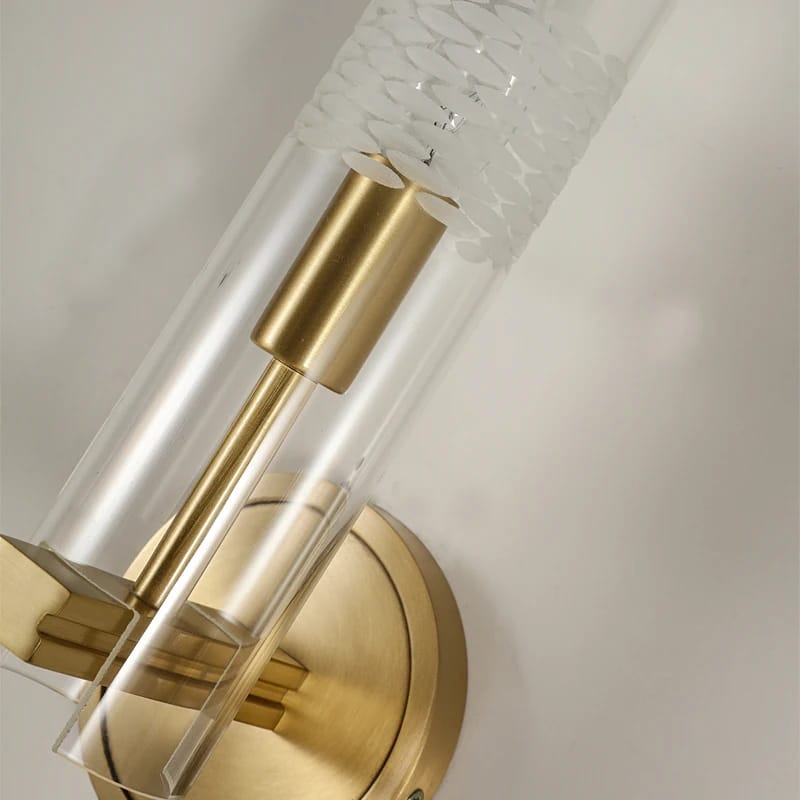 Modern Luxury Glass Bottle Wall Lamp