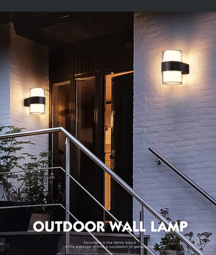 Modern Minimalist Waterproof Outdoor Wall Lamp