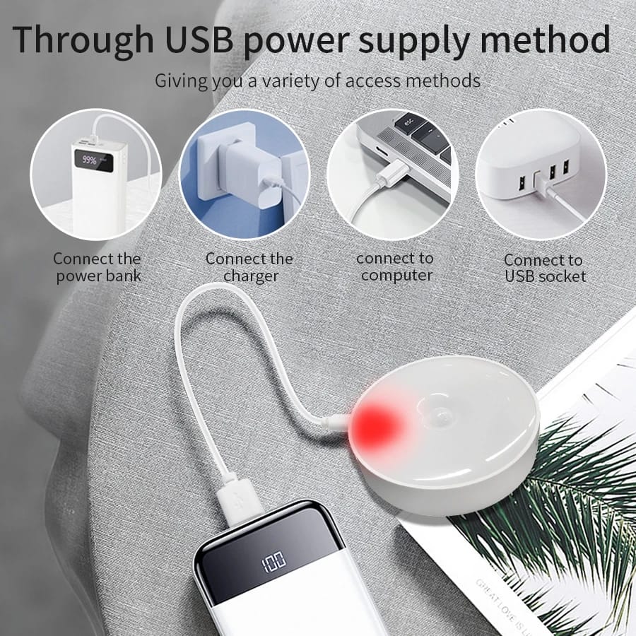 Motion Sensor USB Recharge Night Light