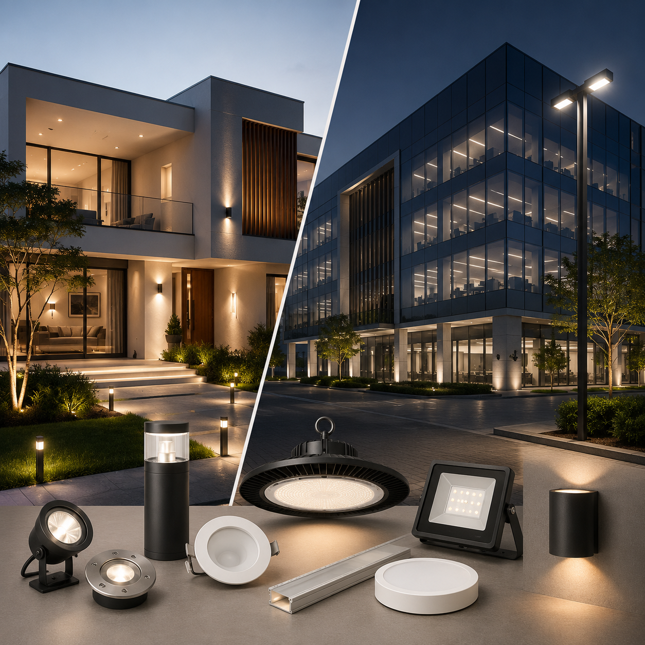 Residential and commercial lighting solutions