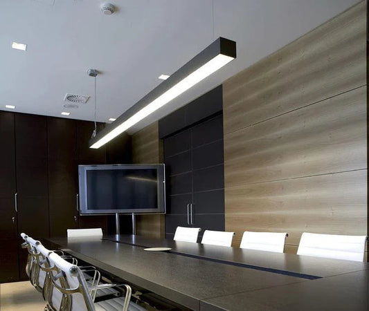 Linear Aluminum Profile SMD Pendant Light (8 Feet)