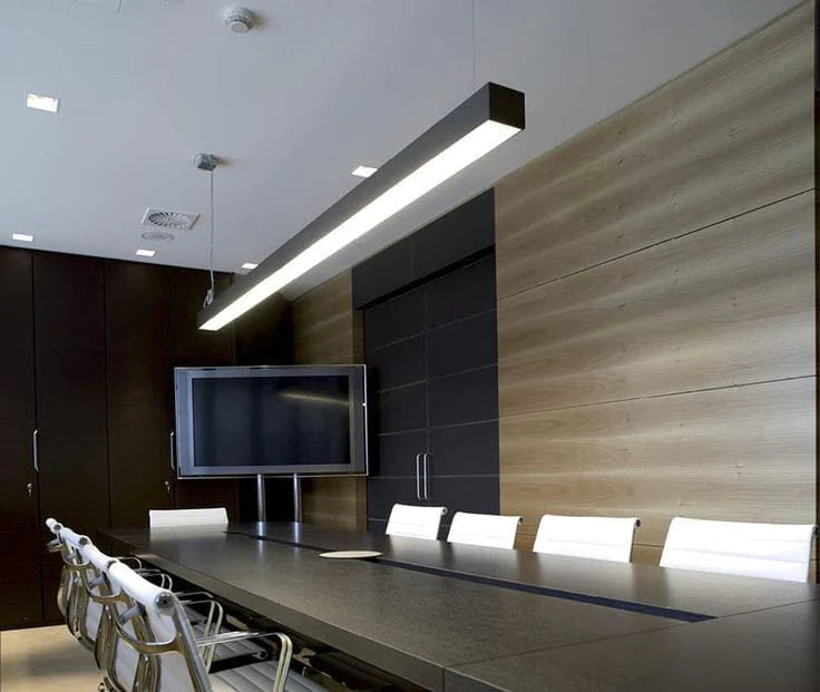 Linear Aluminum Profile SMD Pendant Light (4 Feet)