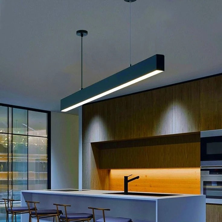 Linear Aluminum Profile SMD Pendant Light (4 Feet)