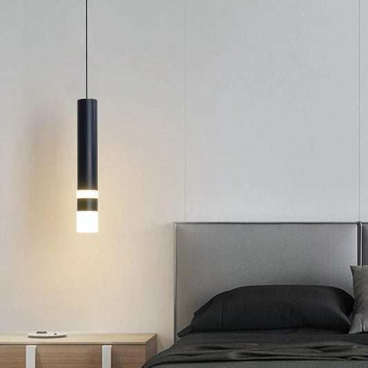 Long Cylindrical LED Pendant Light