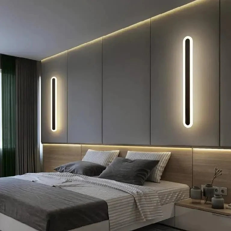 Modern Long LED Wall and Ceiling Mounted Lamp (2 Feet Length)