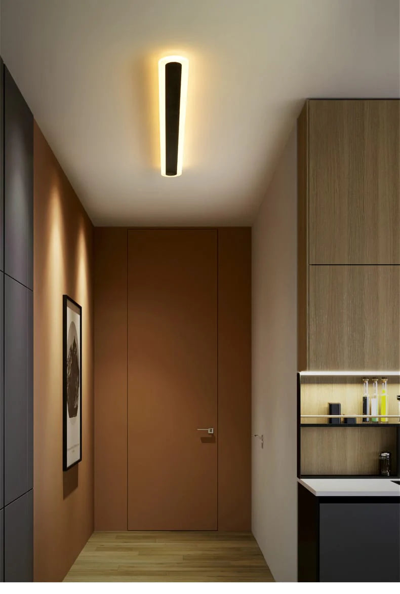 Modern Long LED Wall and Ceiling Mounted Lamp (2 Feet Length)