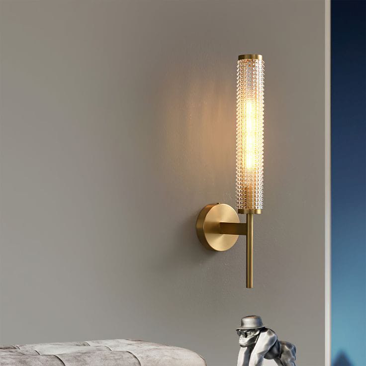 Nordic Glass Long Pole Luxury Wall Lamp