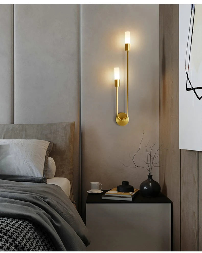 Modern Nordic Minimalist Candle Wall Light