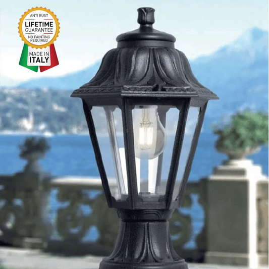 Mikrolot/Anna Hexagonal Standing Lantern in Classic Style