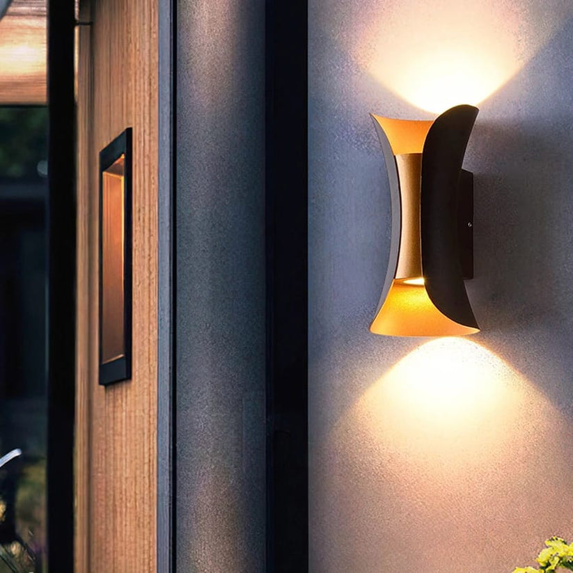 Modern Outdoor Elevation LED Wall Light – Electra Lights