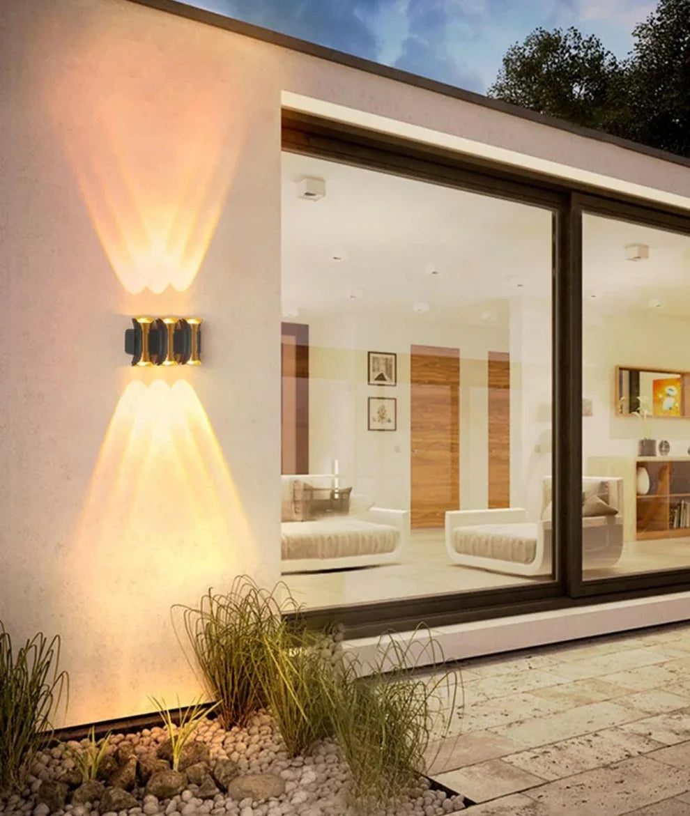 Creative Outdoor Waterproof Elevation Wall Light IP65