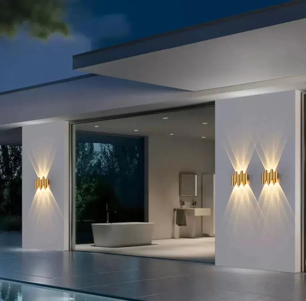 Outdoor / Indoor Waterproof Elevation Wall Light IP65