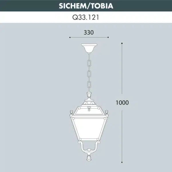 SICHEM-TOBIA Hanging Light Large Size (Made in Italy)