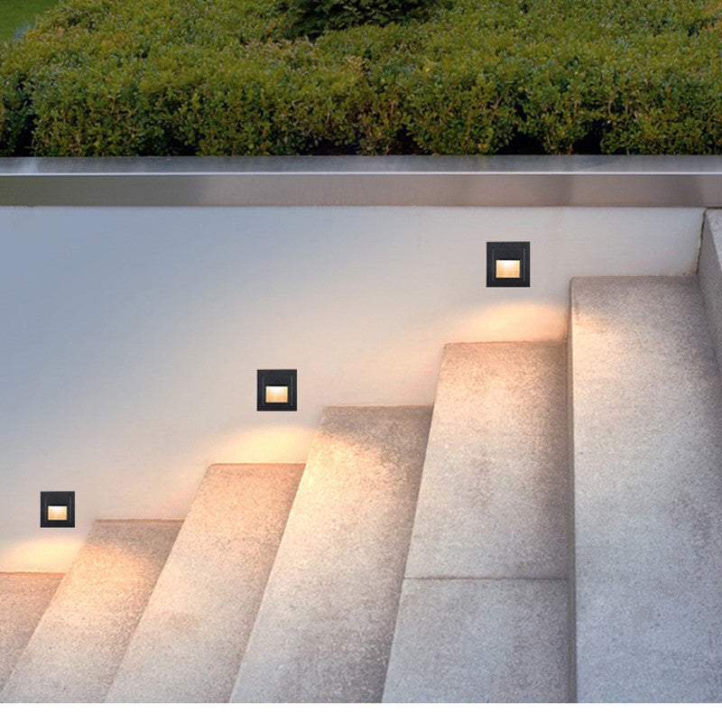 Square Recessed Water Proof LED Step Light IP65