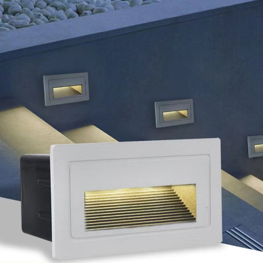 Stair Recessed Rectangular Waterproof LED Wall Light