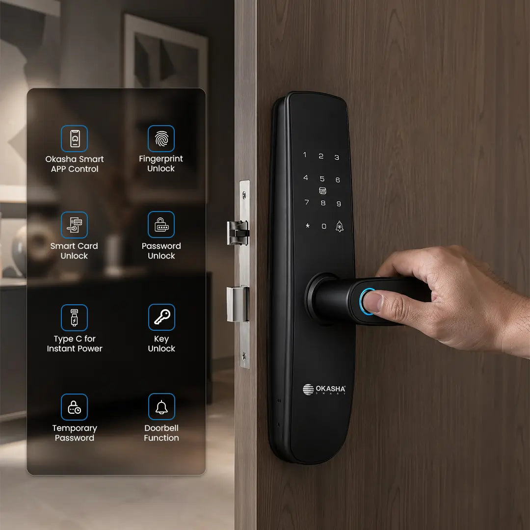 Smart Quantum Door Lock - Okasha Smart