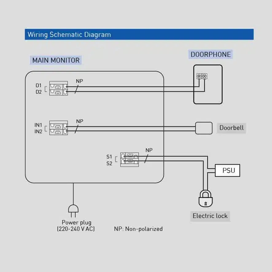 Panasonic Video Intercom System VL-SV70BX