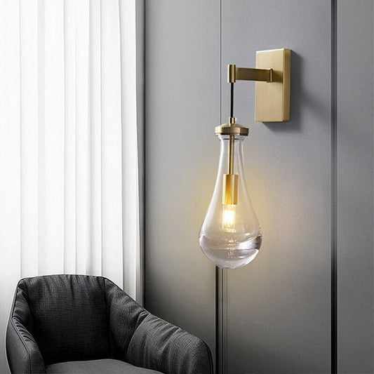 Luxury Fashion Water Drop Wall Lamp